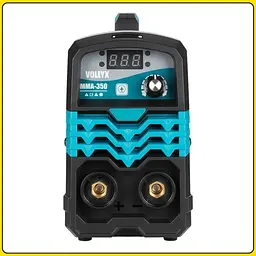 Зварювальний апарат інверторного типу з дисплеєм та кейсом Volllyx MMA-350 220 V - мініатюра 2