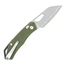 Складаний ніж SRM 140Cr 73 мм зелений G10 - мініатюра 3