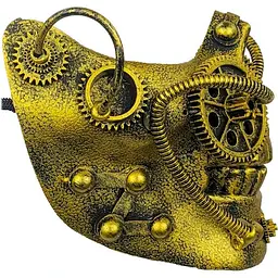 Маска Щелепа Steampunk - мініатюра 3