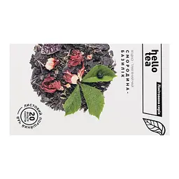 Чай Hello Tea Смородина - Базилік 20 пак 40 г - мініатюра 3
