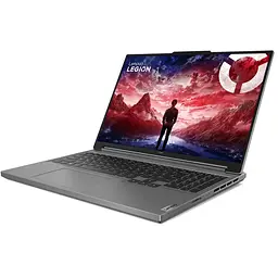 Ноутбук Lenovo Legion Slim 5 16AHP9 (82YA003VRM) Luna Grey, Екран 16 IPS (2560x1600) WQXGA 165 Гц, матовий / AMD Ryzen 7 8845HS (3.3 - 5.1 ГГц) / RAM 32 ГБ / SSD 1 ТБ / nVidia GeForce RTX 4070, 8 ГБ / без ОД / LAN / Wi-Fi / без Bluetooth / Free DOS / без - мініатюра 4