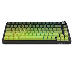 Ajazz AK820 MAX Plus Tri-Mode — 75% механічна клавіатура, Зелений - мініатюра 5