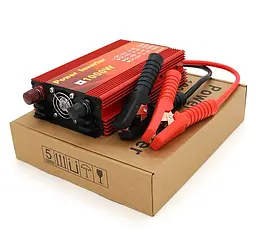 Інвертор напруги Demuda D1000W 1000Вт, 12/220V, approximated, розетка, клем - мініатюра 2