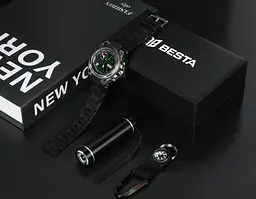 Подарунковий набір Besta Box Tattoo ЗСУ Light з компасом Чорний (3367) - мініатюра 2