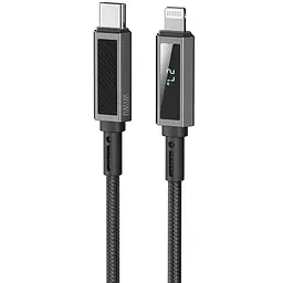 Дата кабель WIWU C080 Warriors Type-C to Lightning 27W 1 м Black
