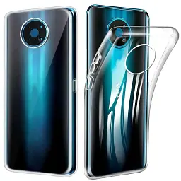 Силіконовий чохол BeCover для Nokia G10 Transparancy (706083) - мініатюра 4