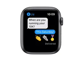 Смарт-годинник Apple Watch Series 6 40mm Space Gray Aluminum Case with Black Sport Band (MG133) - мініатюра 4
