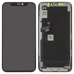 Дисплей для Apple iPhone 11 Pro, чорний, з рамкою, ., (OLED), GX OEM soft