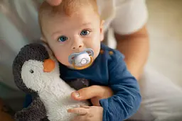 Пустушка Avent ортодонтична Ultra Air Animal для хлопчиків 0-6 міс 2 шт SCF080/05 - мініатюра 6