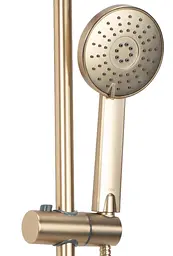 Душова система Rea Luis Brushed Gold з виливом REA-P7051, Золотий - мініатюра 6