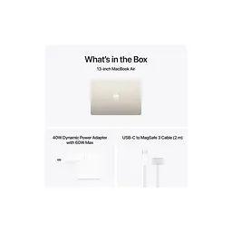 Ноутбук Apple MacBook Air 13 M5 A3449 Starlight (MDHD4UA/A) - мініатюра 9