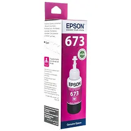 Контейнер з чорнилом Epson 673 magenta 70мл L800/1800 (C13T67334A)