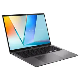 ASUS Ноутбук ASUS Vivobook S16 M3607KA-SH044 16" FHD OLED, AMD AI 5330, 16GB, F512GB, UMA, NoOS, Сірий - мініатюра 2