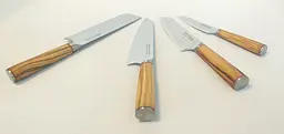 Набір ножів із дамаської сталі Damascus DK-OK 4004-E AUS-10 сталь 67 шарів 5 предметів - мініатюра 10