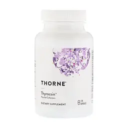 Минералы Thorne Research Поддержка Щитовидно Железы, Thyrocsin, 120 капсул (THR-78401)