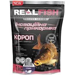Прикормка Real Fish Silver Series Короп Слива 1kg