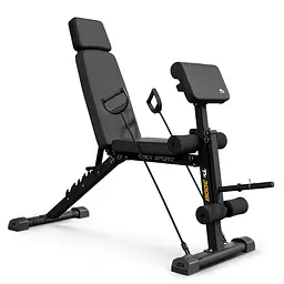 Лавка тренувальна з еспандерами Trex Sport TX-300B із партою Скотта - мініатюра 2
