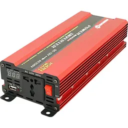 Автомобільний інвертор Voltronic NV-1500 900W +LCD 12/220V [167715]