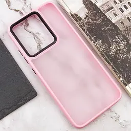 Чохол TPU+PC Lyon Frosted для Motorola Edge 60 Fusion Pink - мініатюра 4