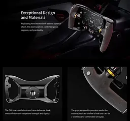 Кермо MOZA Racing Porsche Mission R OLED RGB - мініатюра 9