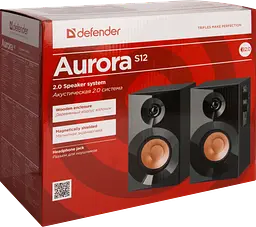 Акустика 2.0 Aurora S12 12W дерево (65415) Defender teh0021678 - мініатюра 2