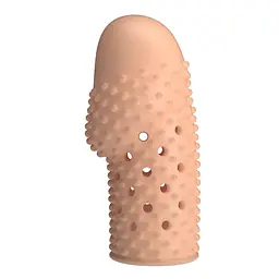 Насадка на пеніс Pretty Love Penis Sleeve Becks, 8 см (тілесний)