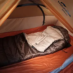 Спальник з капюшоном Naturehike U350 NH20MSD07, 1°C правий коричневий - мініатюра 11