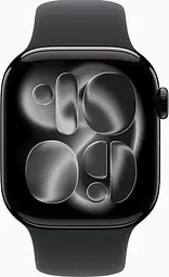 Смарт-годинник Apple Watch Series 11 GPS 42mm Jet Black Alu. Case w. Black S. Band - S/M (MEQT4) - мініатюра 2