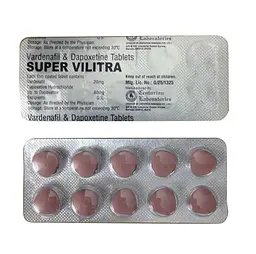 Пролонгатор Super VILITRA (Левітра+Дапоксетин) - 1 табл. Delta Super Vilitra 95439 - мініатюра 1