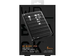 Зовнішній жорсткий диск WD BLACK P10 Game Drive 5 TB (BA3A0050BBK-WESN) - мініатюра 5
