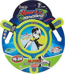 Бумеранг для дітей Sports Boomerang іграшка для вулиці що повертається дальність 15–20 м - мініатюра 7