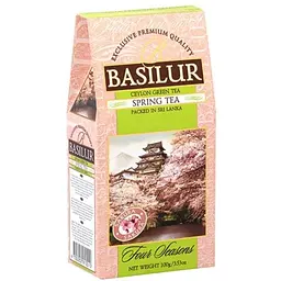 Чай зелений Basilur Чотири сезони Весняний 100г картон