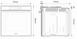 Духова шафа Samsung NV7B4445UAS/WT - мініатюра 2
