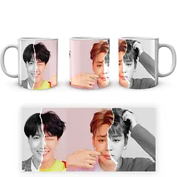 Кухоль GeekLand Bangtan Boys Чон Хосок j-hope Пак Чимін BTS CP 04.466.310 330 мл білий - мініатюра 3