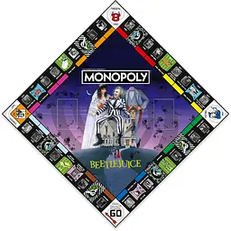 Настільна гра Winning Moves Beetlejuice Monopoly UK - мініатюра 5