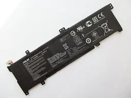 Акумулятор для ноутбука Asus K501 B31N1429, 4110 mAh (48Wh), 3cell, 11.4V, Li-ion, чорний - мініатюра 3