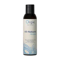 Лубрикант Orgie All-Natural Acqua на водній основі, 150 мл