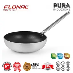 Сковорода ВОК Flonal Pura Induction Professional 28 см (GPRPX3270) - мініатюра 2