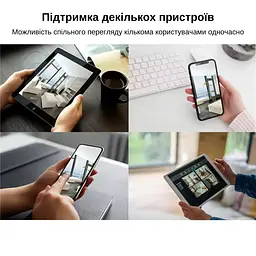 IP-камера вулична з акумулятором та подвійним об'єктивом XON SmartCam 4G 8000mAh Solar 1080P (KCBSM22VW 7478) Біла - мініатюра 5