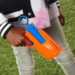 Бластер іграшковий Hasbro Nerf N Series Ward механічний зі 2 стрілами N1 синьо-помаранчевий (SKU-235) - мініатюра 5