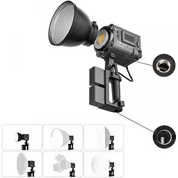 Студійний світильник Yongnuo YNLUX200 LED Bi-Color 200W 2700-6500К [105636] - мініатюра 3