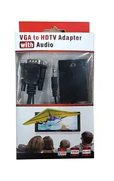 Конвертер VGA-HDMI + Audio