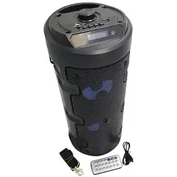 Колонка портативна XPRO ZQS-4210 валіза 12Вт USB SD FM радіо Bluetooth ДК - мініатюра 2