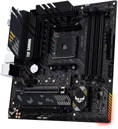 Мат.плата AM4 (B550) Asus TUF GAMING B550M-PLUS, B550, 4xDDR4, CrossFire, Int.Video(CPU), 4xSATA3, 2xM.2, 1xPCI-E 16x 4.0, 1xPCI-E 16x 3.0, 1xPCI-E 1x 3.0, ALC S1200A, RTL8125B, 8xUSB3.2/6xUSB2.0, HDMI/DP, MicroATX - мініатюра 4