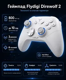 Геймпад Flydigi Direwolf 2 Gaming Controller - мініатюра 16