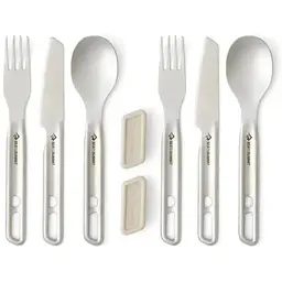Набір столового приладдя Sea To Summit Detour Stainless Steel Cutlery Set 2P 6 предметів (1033-STS ACK036021-121802)