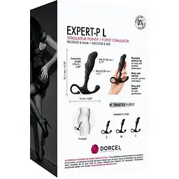 Ручний ергономічний масажер простати Dorcel Expert P Size L - мініатюра 6