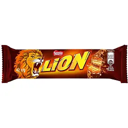 Упаковка батончиків Lion карамельний 48 шт х 42 г