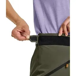 Штани Ortovox Seceda Softshell Pants W S Темно-Оливковий (1054-025.001.1206) - мініатюра 4