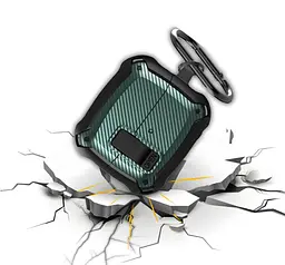 Чохол для навушників BeCover Protective для Samsung Galaxy Buds 3 FE Темно-зелений (715120) - мініатюра 3